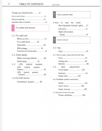 toyota jpn taxi 2019 owners manual in english